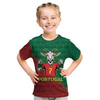 Portugal Seven Goat Flag Colors Kid T Shirt