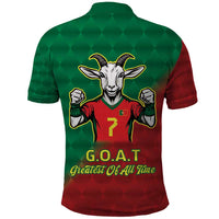 Portugal Seven Goat Flag Colors Polo Shirt