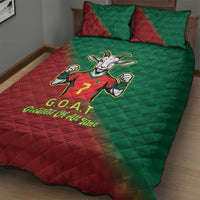 Portugal Seven Goat Flag Colors Quilt Bed Set