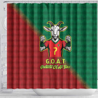 Portugal Seven Goat Flag Colors Shower Curtain
