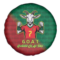 Portugal Seven Goat Flag Colors Spare Tire Cover