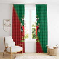 Portugal Seven Goat Flag Colors Window Curtain
