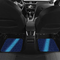 Guatemala Football Custom Car Mats Go Los Chapines Blue Pattern