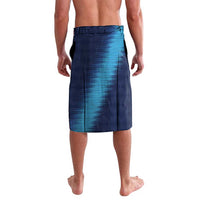 Guatemala Football Custom Lavalava Go Los Chapines Blue Pattern