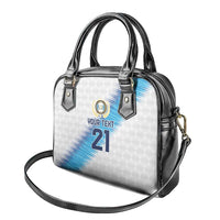 Guatemala Football Custom Shoulder Handbag Go Los Chapines White Pattern