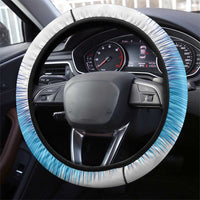 Guatemala Football Steering Wheel Cover Go Los Chapines White Pattern