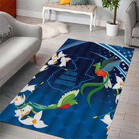 Guatemala Quetzal Bird Area Rug Libre Crezca Fecundo