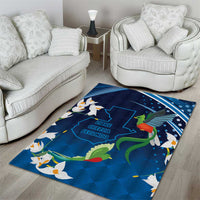 Guatemala Quetzal Bird Area Rug Libre Crezca Fecundo