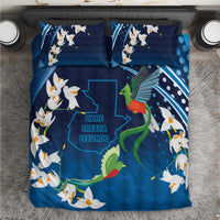 Guatemala Quetzal Bird Bedding Set Libre Crezca Fecundo
