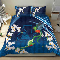Guatemala Quetzal Bird Bedding Set Libre Crezca Fecundo