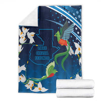 Guatemala Quetzal Bird Blanket Libre Crezca Fecundo