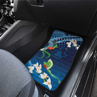 Guatemala Quetzal Bird Car Mats Libre Crezca Fecundo