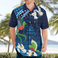 Guatemala Quetzal Bird Hawaiian Shirt Libre Crezca Fecundo