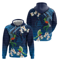 Guatemala Quetzal Bird Hoodie Libre Crezca Fecundo