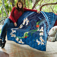 Guatemala Quetzal Bird Quilt Libre Crezca Fecundo