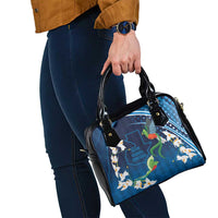 Guatemala Quetzal Bird Shoulder Handbag Libre Crezca Fecundo