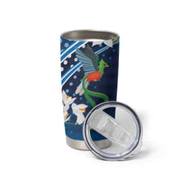 Guatemala Quetzal Bird Tumbler Cup Libre Crezca Fecundo