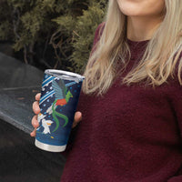 Guatemala Quetzal Bird Tumbler Cup Libre Crezca Fecundo