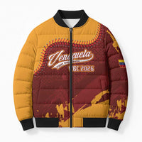 Venezuela Baseball First World Champion 2026 Custom Bomber Puffer Jacket
