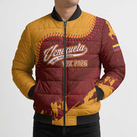 Venezuela Baseball First World Champion 2026 Custom Bomber Puffer Jacket