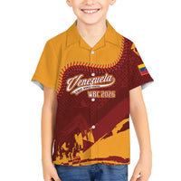 Venezuela Baseball First World Champion 2026 Custom Kid Hawaiian Shirt