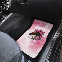 Personalized Kentucky Horse Race Car Mats Big Hats And Horses Pink Out Party