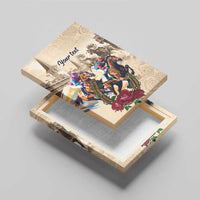 Personalized Kentucky Horse Race Canvas Wall Art Race for Rosse