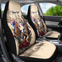 Personalized Kentucky Horse Race Car Seat Cover Race for Rosse