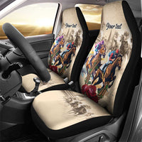 Personalized Kentucky Horse Race Car Seat Cover Race for Rosse