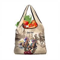 Personalized Kentucky Horse Race Grocery Bag Race for Rosse