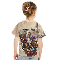 Personalized Kentucky Horse Race Kid T Shirt Race for Rosse
