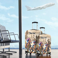 Personalized Kentucky Horse Race Luggage Cover Race for Rosse