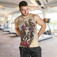 Personalized Kentucky Horse Race Men Tank Top Race for Rosse