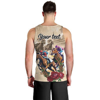 Personalized Kentucky Horse Race Men Tank Top Race for Rosse