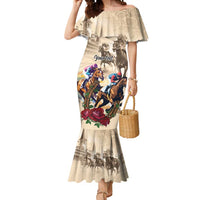 Personalized Kentucky Horse Race Mermaid Dress Race for Rosse