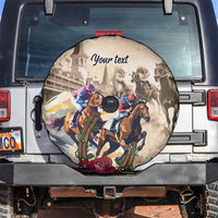 Personalized Kentucky Horse Race Spare Tire Cover Race for Rosse