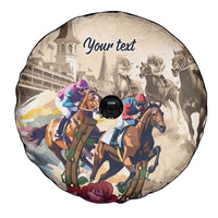 Personalized Kentucky Horse Race Spare Tire Cover Race for Rosse