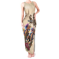 Personalized Kentucky Horse Race Tank Maxi Dress Race for Rosse