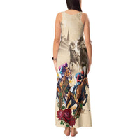 Personalized Kentucky Horse Race Tank Maxi Dress Race for Rosse