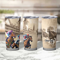 Personalized Kentucky Horse Race Tumbler Cup Race for Rosse