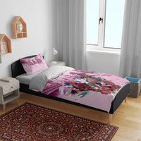 Personalized Kentucky Horse Race Bedding Set Pink Out Party