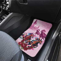 Personalized Kentucky Horse Race Car Mats Pink Out Party