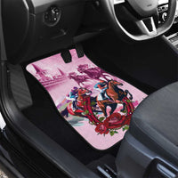 Personalized Kentucky Horse Race Car Mats Pink Out Party