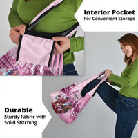 Personalized Kentucky Horse Race Grocery Bag Pink Out Party