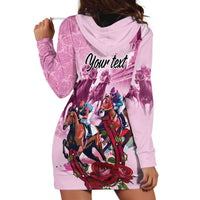 Personalized Kentucky Horse Race Hoodie Dress Pink Out Party
