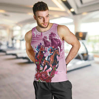 Personalized Kentucky Horse Race Men Tank Top Pink Out Party