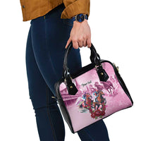 Personalized Kentucky Horse Race Shoulder Handbag Pink Out Party