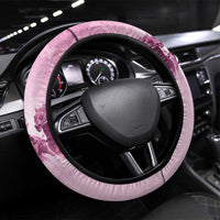 Kentucky Horse Race Steering Wheel Cover Pink Out Party