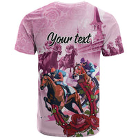 Personalized Kentucky Horse Race T Shirt Pink Out Party