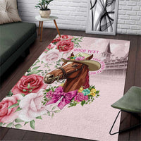 Personalized Kentucky Horse Race Area Rug Talk Derby To Me Derby Horse